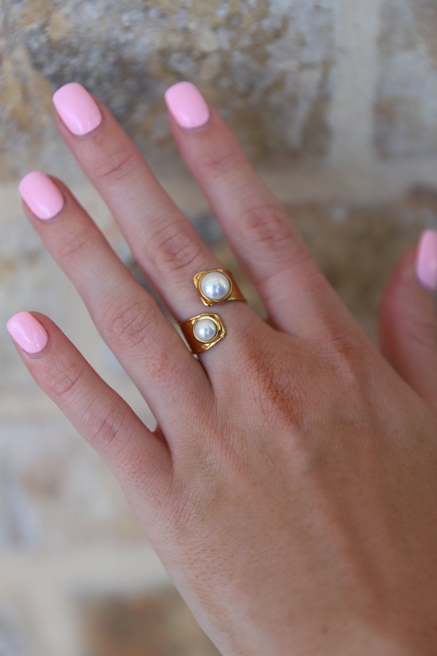 PEARL WRAP RING